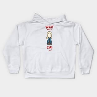 Ww ciri do? Kids Hoodie